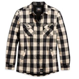 Harley-Davidson Women's Sherpa Lined Shirt Jacket